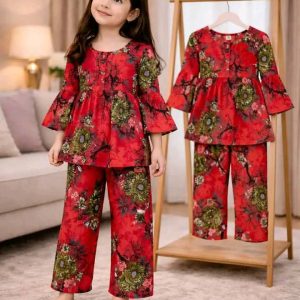 ১ - ১০ বছর মেয়ে বাচ্চার স্টাইলিশ ফোরাক সেট