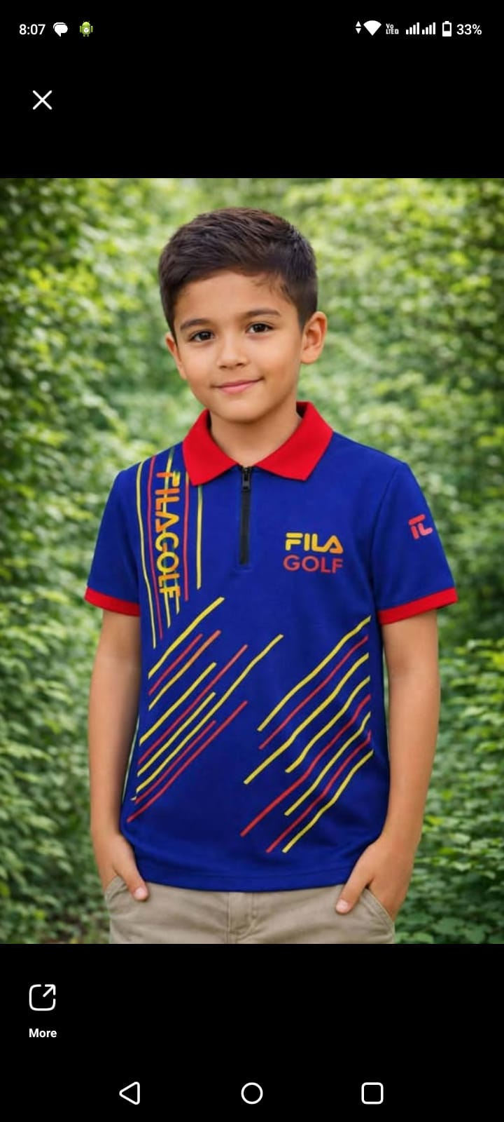 ১ - ১০ বছর মেয়ে বাচ্চার স্টাইলিশ ফোরাক সেট - Image 3