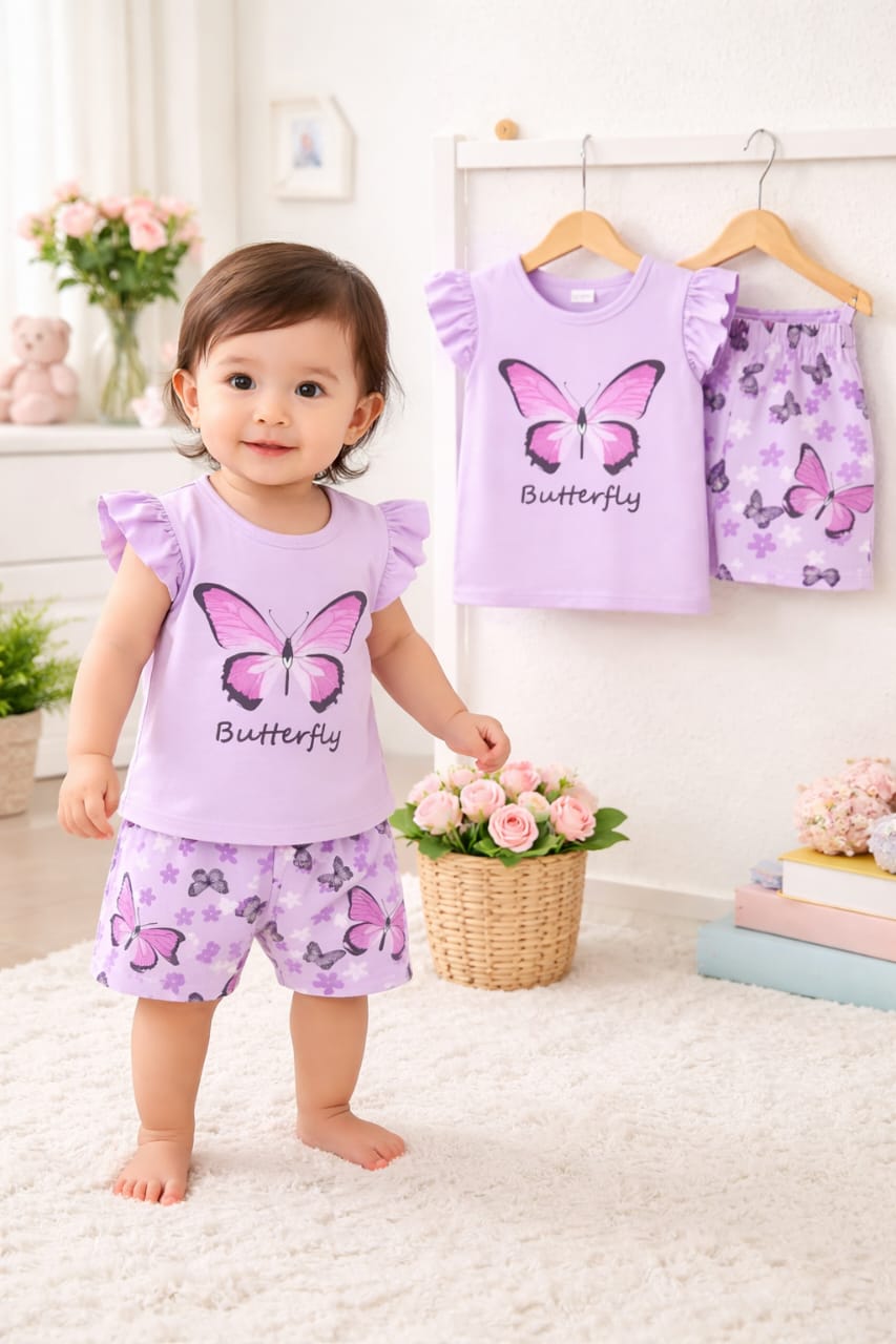 ৩ বছর থেকে ১২ বছর টি-শার্ট ও প্যান্ট সেট - Image 2