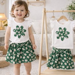 ৩ বছর থেকে ১২ বছর টি-শার্ট ও প্যান্ট সেট